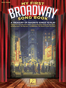 My First Broadway Songbook . Piano (easy piano) . Various