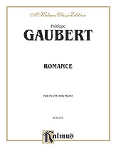 Romance  . Flute and Piano . Gaubert