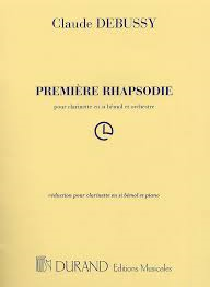 Premiere Rhapsody . Clarinet and Piano . Debussy