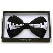 Aim 29605 Keyboard Bow Tie