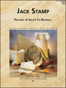 Pastime: A Salute to Baseball . Concert Band . Stamp