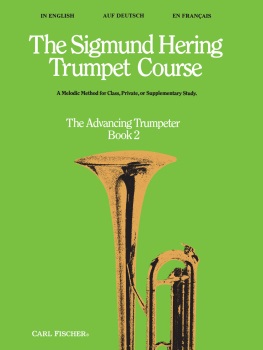 The Sigmund Hering Trumpet Course v.2 . Trumpet . Hering