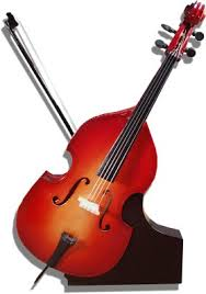 Music Treasures 400139 Upright Bass Miniature (10")