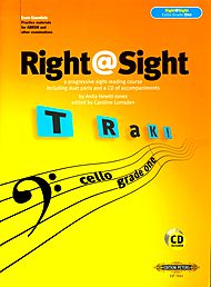 Right @ Sight v.1 w/CD . Cello . Hewitt-Jones