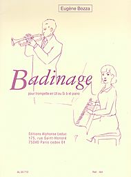 Badinage . Trumpet and Piano . Bozza