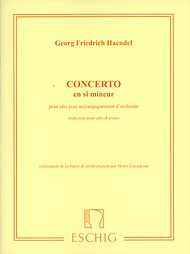Concerto in B minor . Viola and Piano . Handel