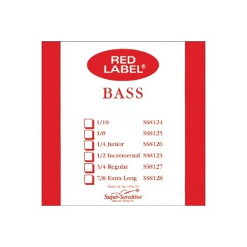 Super Sensitive SSBASSG Red Label Bass G String . Super-Sensitive