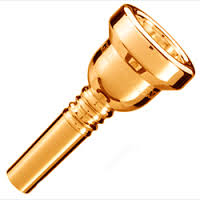 Griego MPC's BGPGP Gerry Pagano Bass Trombone Mouthpiece (Gold Plated) . Griego