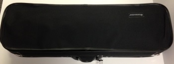 CA1504-BLK/BLU Oblong Violin Case (4/4,black/blue) . Eastman