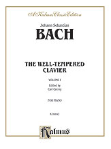 The Well-Tempered Clavier v.1 . Piano . Bach