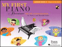 My First Piano Adventure Lesson Book v.C w/CD . Piano . Faber