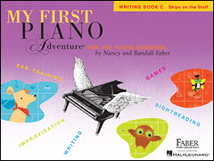 My First Piano Adventure Writing Book v.C . Piano . Faber