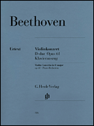 Concerto in D Major Op.61 . Violin and Piano . Beethoven