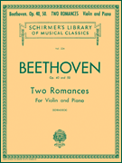 Romances (2) . Violin and Viola . Beethoven