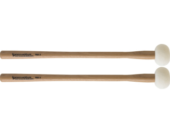 FBX-3S Marching Bass Drum Mallets (medium, soft fleece) . Innovative Percussion