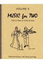 Music for Two v.3 . Flute or Oboe or Violin and Viola . Various