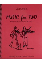Music for Two v.5 . Flute or Oboe or Violin and Viola . Various