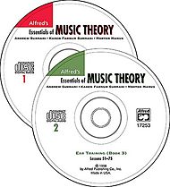 Essentials of Music Theory Ear Training CDs (books 1-3) . Music Theory . Various