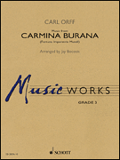Music from Carmina Burana . Concert Band . Orff
