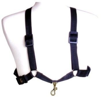 BG France S41MSH Saxophone Harness (womans small, metal snap hook) . BG