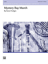 Mystery Bay March (score only) . Concert Band . Hodges