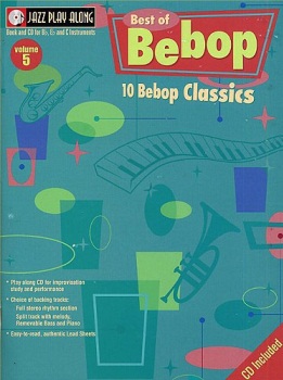 Best of Bebop Jazz Play Along v.5 w/CD . Any Instrument . Various