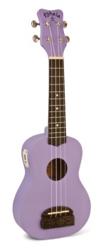 KT-STPU Soprano Ukulele w/Built in Tuner (purple) . Kohala