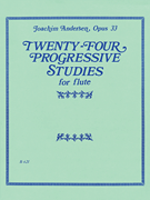 Progressive Studies (24) Op.33 . Flute . Anderson
