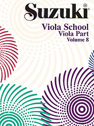 Suzuki Viola School v.8 . Viola . Various