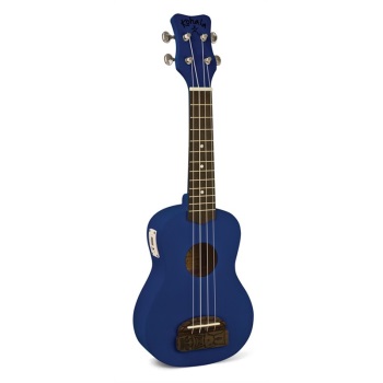 KT-STBL Soprano Ukulele w/Built in Tuner (blue) . Kohala