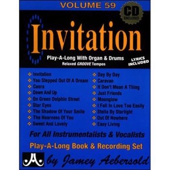 Aebersold Vol. 59 Invitation  W/CD