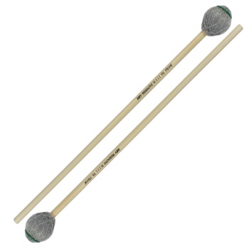 M223 Ney Rosauro Keyboard Yarn Mallets (medium hard, grey, rattan) . Vic Firth