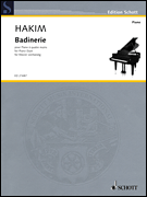 Badinerie . Piano Duet (1 piano,4 hand) . Hakin