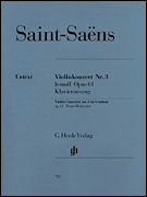 Violin Concerto No.3 in B Minor . Violin and Piano . Saint-Saens
