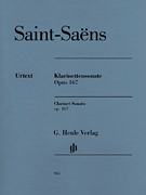 Sonata Op.167 . Clarinet and Piano . Saint-Saens