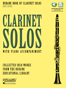 Rubank Book of Clarinet Solos (easy level) . Clarinet and Piano . Various