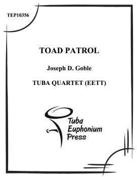 Toad Patrol . Tuba Quartet . Goble