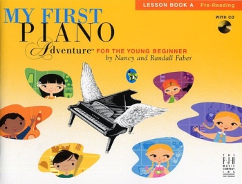 My First Piano Adventure Lesson w/CD v.A (pre-reading) . Piano . Faber