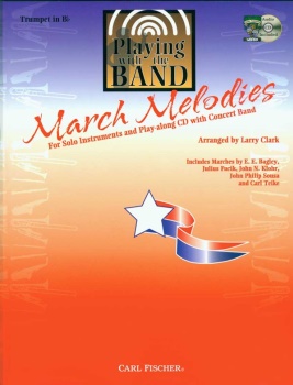 March Melodies w/CD . Trumpet . Various