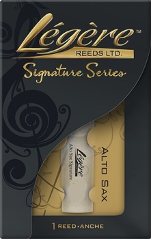 Legere Reeds L431009 Signature Alto Saxophone #2.5 Reed. Legere