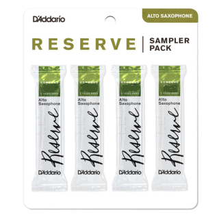 DRS-J25 Reserve Alto Saxophone Sampler Pack (2.5-3+. filed) . D'Addario