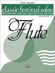 Classic Festival Solos v.2 (solo part) . Flute . Various