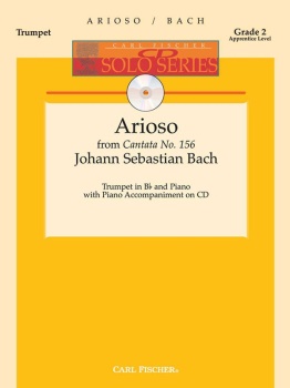 Arioso (from cantata no.156) . Trumpet and Piano . Bach