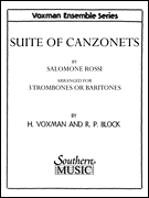 Suite of Canzonets . Trombone Trio . Rossi