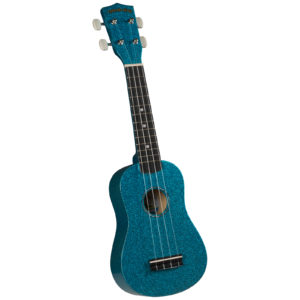 Diamond Head DU-145 Soprano Ukulele w/Bag (Sparkle Blue) . Diamond