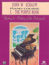 Piano Course v. C (purple book) . Piano . Schaum