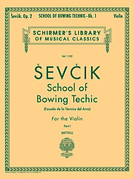 School of Bowing Technic v.1 Op. 2 . Violin . Sevcik