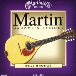 M400 Mandolin Strings (bronze) . Martin