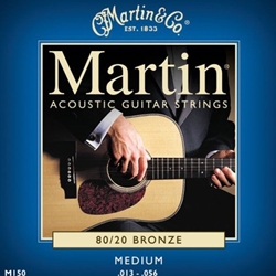 M150 Acoustic Guitar Strings (bronze, medium) . Martin