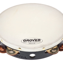 Grover T2/GSPH-WB Silver/ Bronze Tambourine w/ Bag